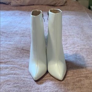 White booties